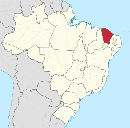 Localização Ceará