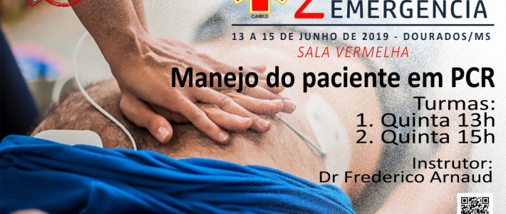 Manejo do paciente em PCR. 2o Congresso de Medicina de Emergência.