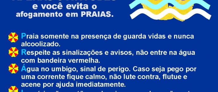 Rios, praias e piscinas mais seguros